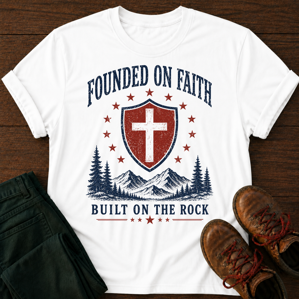 Founded On Faith T-Shirt