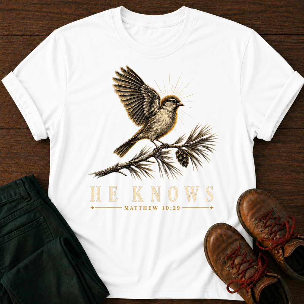 He Knows T-Shirt