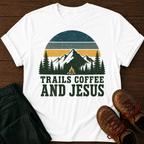 Trails, Coffee & Jesus T-Shirt