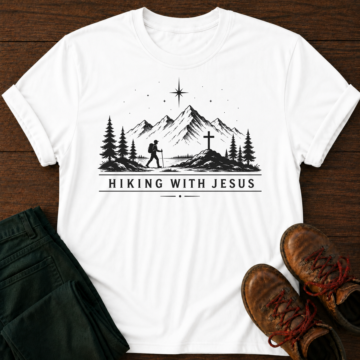 Hike With Jesus T-Shirt