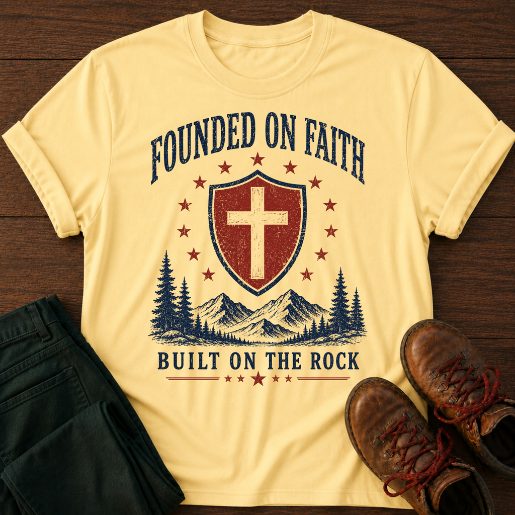 Founded On Faith T-Shirt