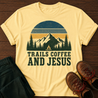 Trails, Coffee & Jesus T-Shirt